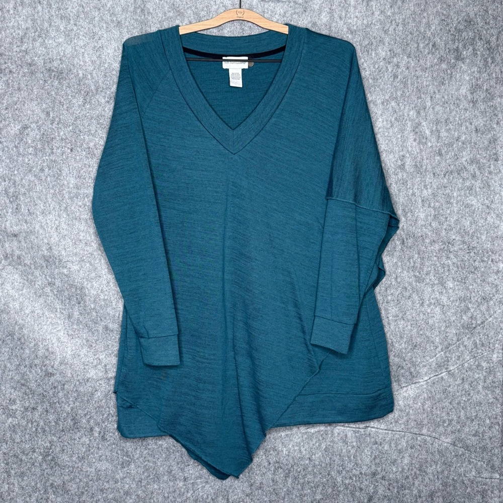 Soft Surroundings Madison Cap‎ Sweater Tunic- Sz L